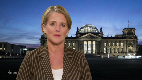 La journaliste Kerstin Dausend est en direct de Berlin. © Capture d'écran 